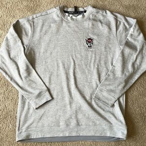 adidas Mens XXL NC State Wolf Pack Team Sweat Shirt